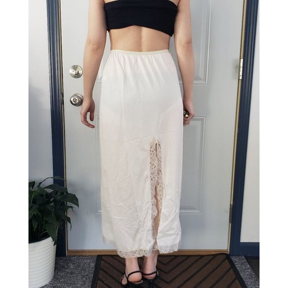 Vintage Maxi Length Slip Skirt - Picture 3 of 4
